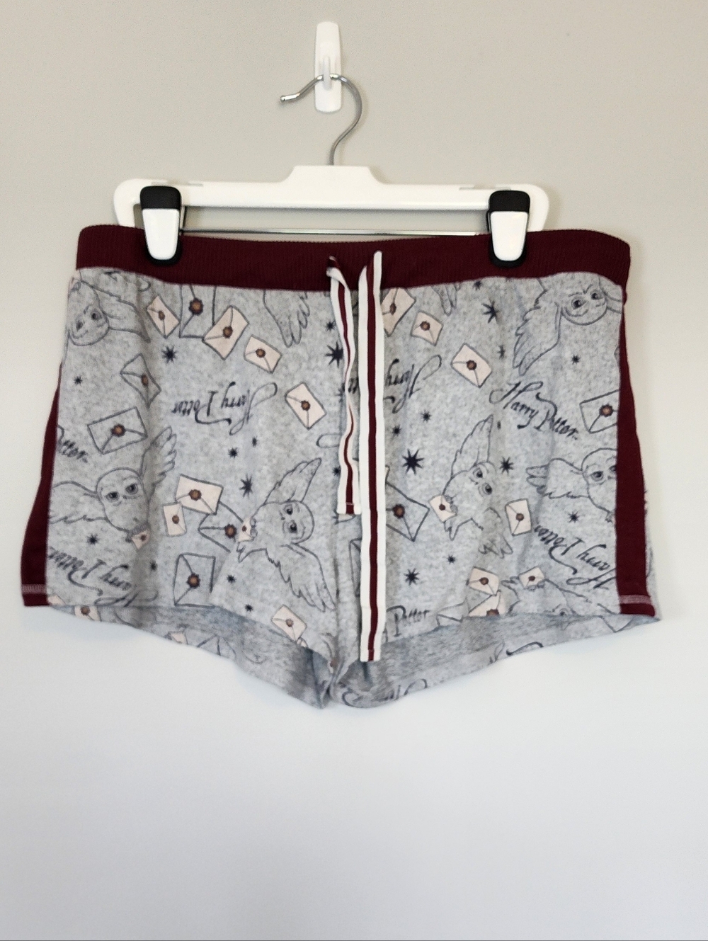 Harry Potter Hedwig Owl Sleep Shorts Size 2X